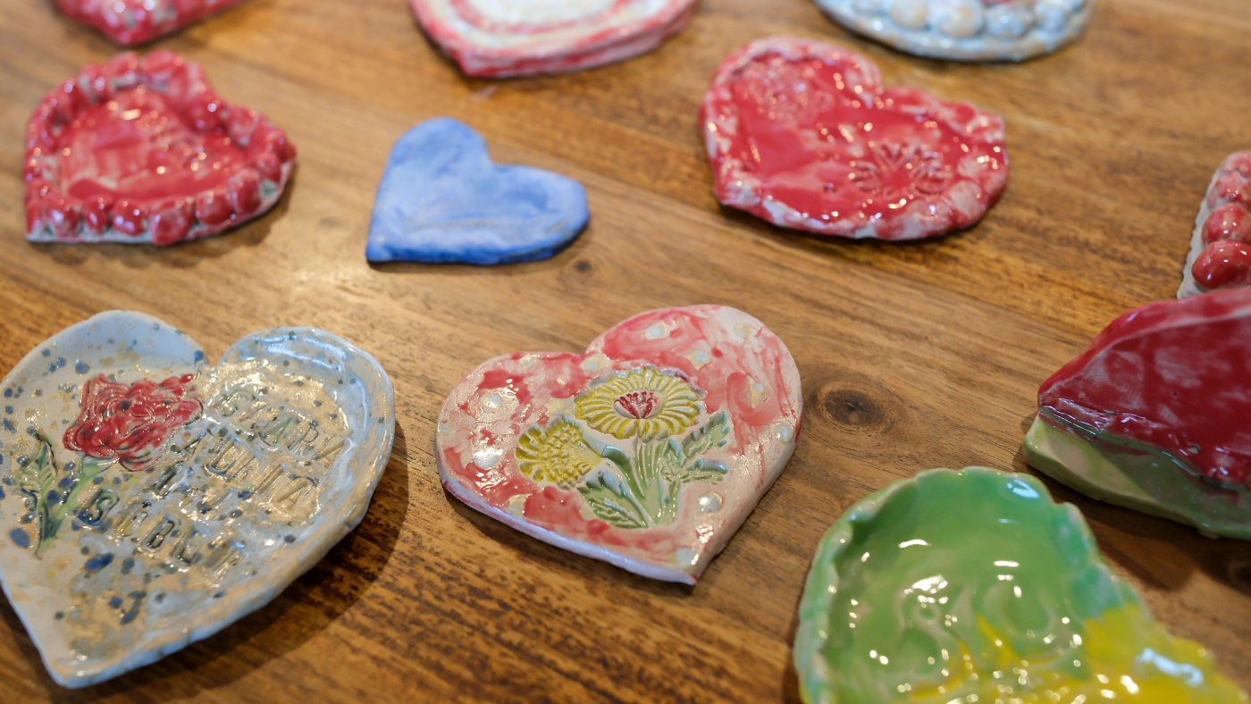Keraamikast südamed