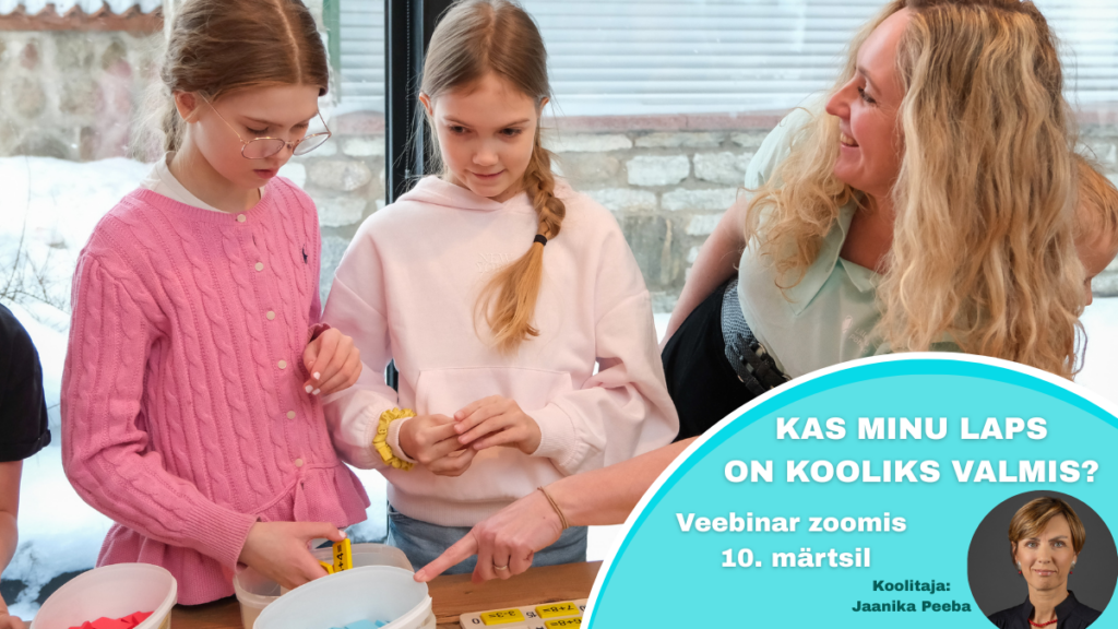 Lapsed õppimas - kas minu laps on kooliks valmis?